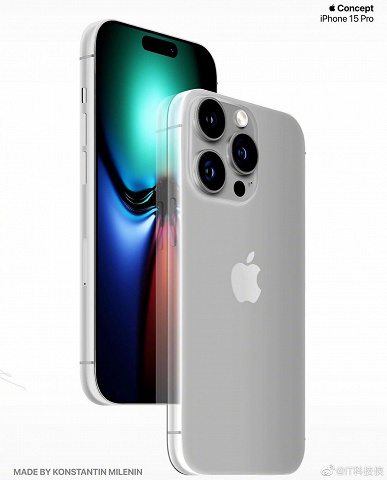 iPhone 15 Pro показали на новых качественных рендерах в разных цветах