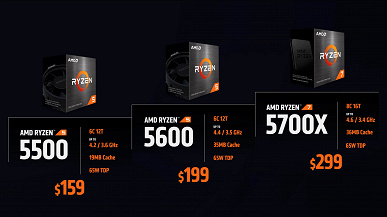 Четырёхъядерный AMD Ryzen 3 4100 за 100 долларов и четыре новых шестиядерных CPU ценой до 200 долларов. AMD представила новые процессоры