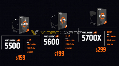 Четырехъяденый AMD Ryzen 3 4100 за 100 долларов и четыре новых шестиядерных CPU ценой до 200 долларов. Все цены и подробности о новых бюджетных CPU AMD