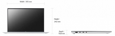 Представлены лёгкие ноутбуки LG Gram 16 и 17 нового поколения. Процессоры Intel Alder Lake, графика GeForce RTX 2050 и масса от 1,29 кг