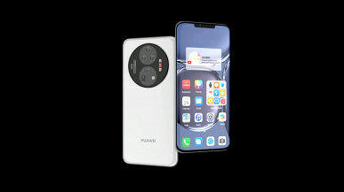 Huawei Mate 50 Pro with five cameras and a notch like the iPhone 13 showed in high-quality images