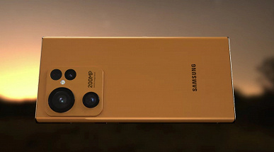 Snapdragon 8 Gen 2, 200-мегапиксельная камера и Android 13. Samsung Galaxy S23 Ultra в золотом «позирует» на концептуальных рендерах