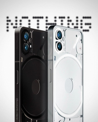 «Ничего» в черном позирует рядом с «ничего» в белом. Новые изображения смартфона Nothing Phone (1) от основателя OnePlus