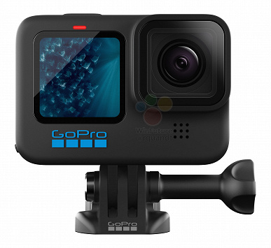 The GoPro Hero 11 Balck has only one difference from the GoPro Hero 10 Black. High-quality images of the new GoPro action camera have been published