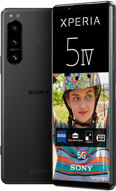 Snapdragon 8 Gen 1, 6-дюймовый экран, камера Zeiss, водозащита. Sony Xperia 5 IV показали на рендерах за считанные часы до анонса
