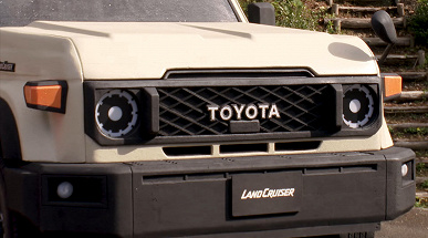 В Японии сделали самый лёгкий Toyota Land Cruiser 70 – его можно поднять вдвоем