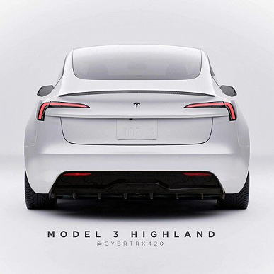 Это новая Tesla Model 3: её впервые заметили на дороге общего пользования