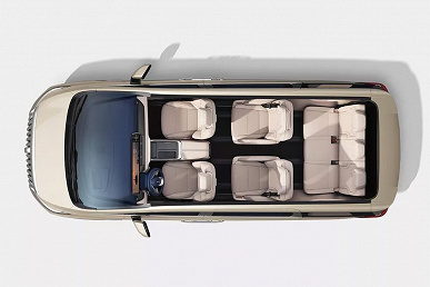 Очередной аналог Toyota Alphard из Китая. Премиум-минивэна Wey Alpine показали изнутри и снаружи