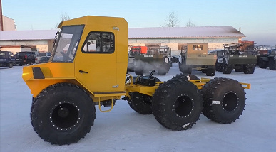 В России создали уникальный вездеход, аналогов которому в стране нет: 6 колес, полный привод и шарнирно-сочлененная рама