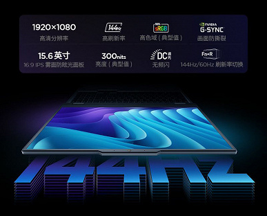 В Китае стартовали продажи бюджетного геймерского ноутбука Lenovo GeekPro G5000 2024. 95-ваттный Intel Core i7-13650HX и GeForce RTX 4060 Laptop — за 945 долларов