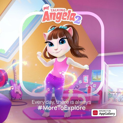Мобильная игра в жанре тамагочи «Моя Говорящая Анджела 2» опубликована в AppGallery