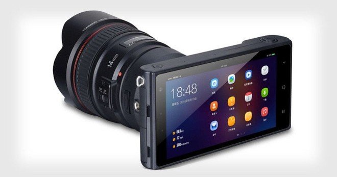 Миссия скрестить смартфон и беззеркалку: в Китае анонсирована Android-камера с байонетом Canon EF и 16-мегапиксельной матрицей Four Thirds