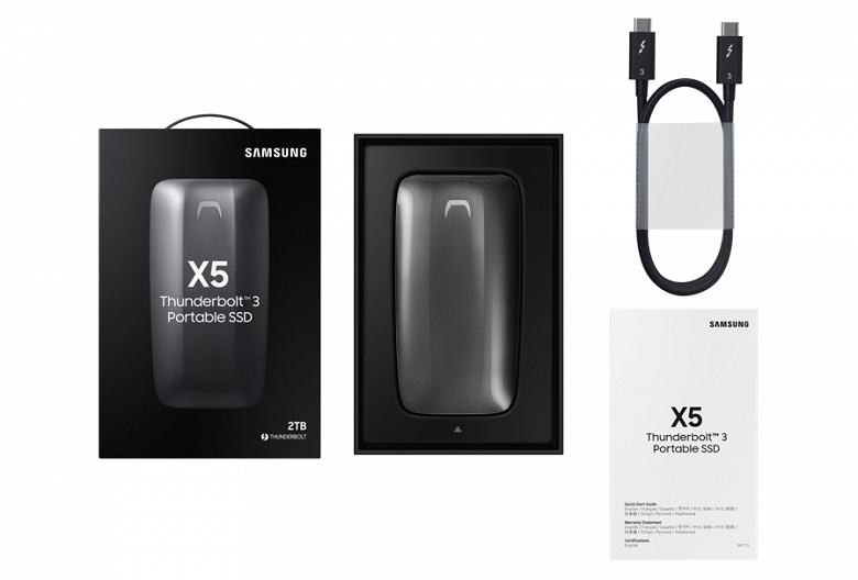 Сверхбыстрый накопитель Samsung SSD X5 сегодня выходит в России