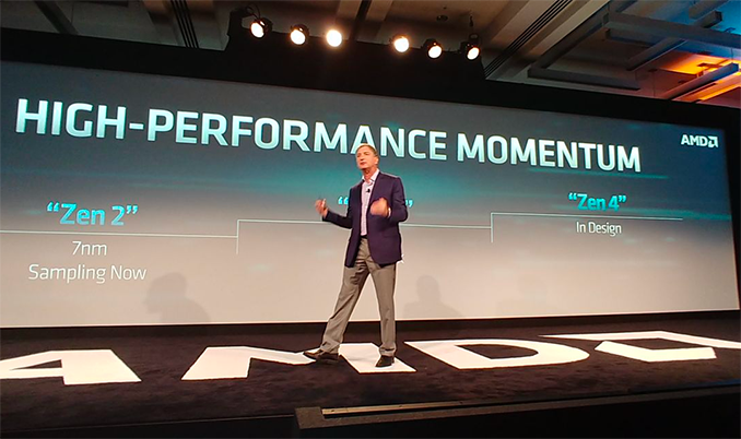 AMD обмолвилась о микроархитектуре Zen 4