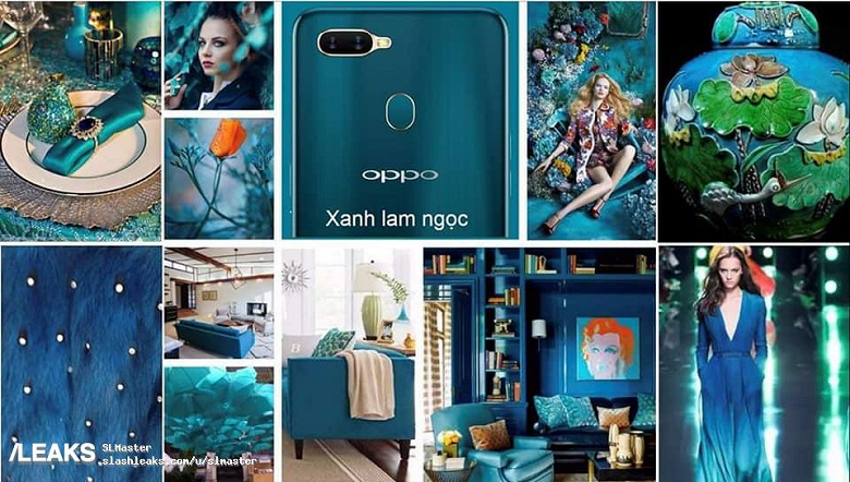 Смартфон Oppo A7 запечатлен на видео и в рекламных материалах