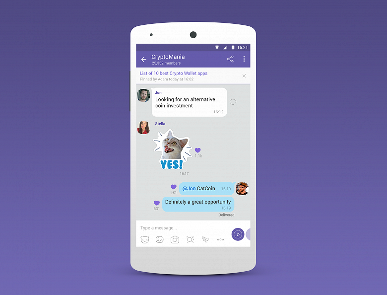 Viber стал первым мессенджером, в групповых чатах которых может быть до 1 миллиарда пользователей