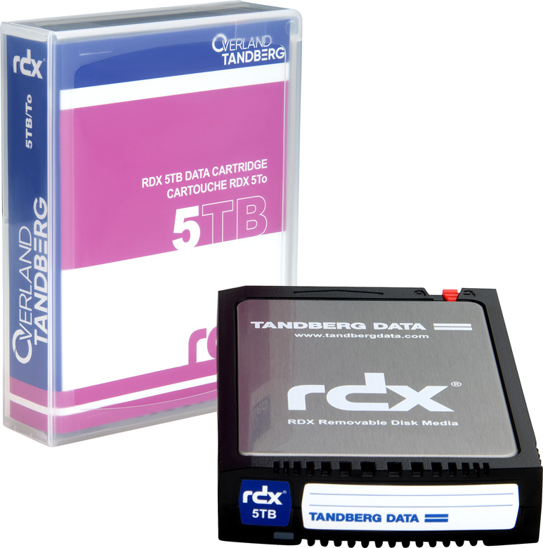 Сменные диски RDX объемом 5 ТБ уже доступны для заказа по цене 635 евро за штуку