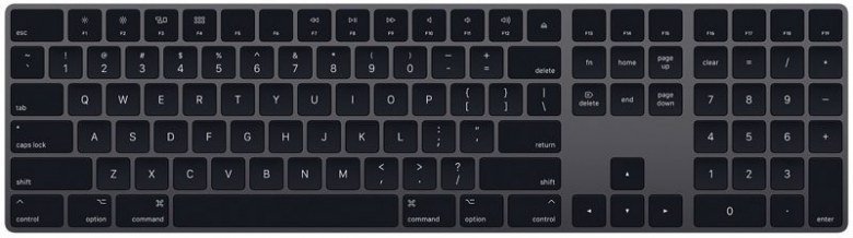 Apple начала продавать аксессуары Magic Keyboard, Magic Mouse 2 и Magic Trackpad 2 в цвете Space Gray