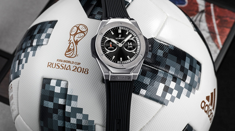 Умные часы Hublot Big Bang Referee 2018 FIFA World Cup Russia стоимостью 5200 долларов не содержат драгоценных материалов