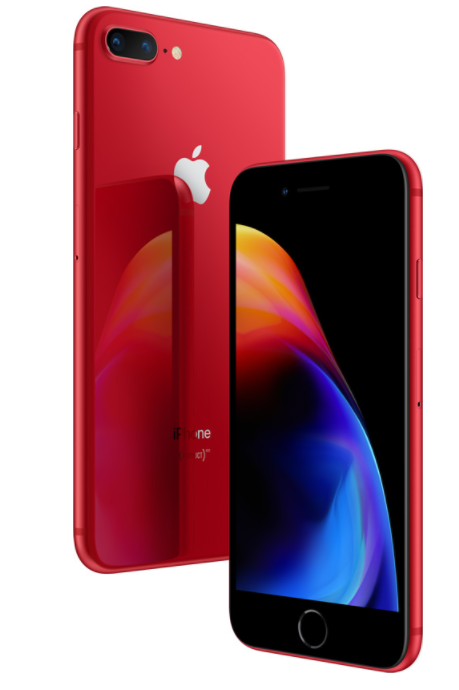 Смартфоны iPhone 8 и iPhone 8 Plus стали доступны в красном цвете в рамках линейки (Product) RED