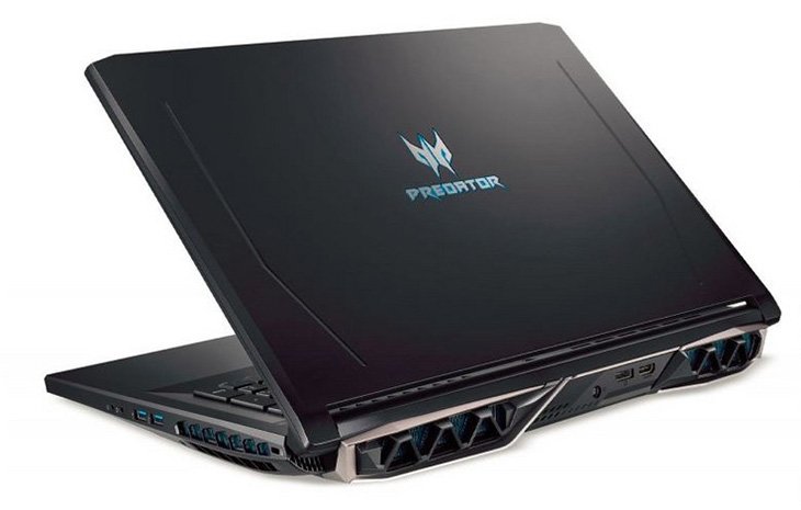 В оснащение ноутбука Acer Predator Helios 500 вошли шестиядерные процессоры Core i7-8750H и Core i9-8950HK