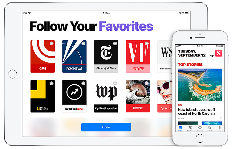 В следующем году в сервисе Apple News появятся платные подписки