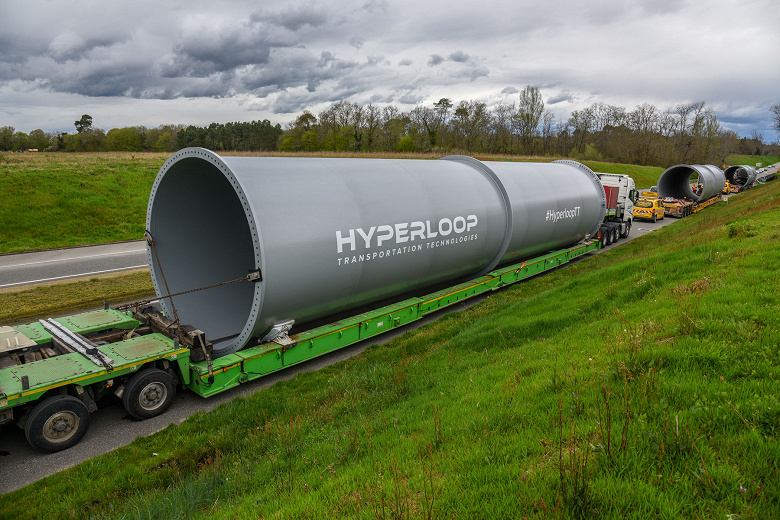 Компания Hyperloop Transportation Technologies только сейчас приступает к постройке первого тестового трека