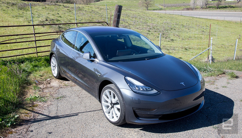 Двухмоторная версия Tesla Model 3 будет разгоняться до 100 км/ч за 3,5 с