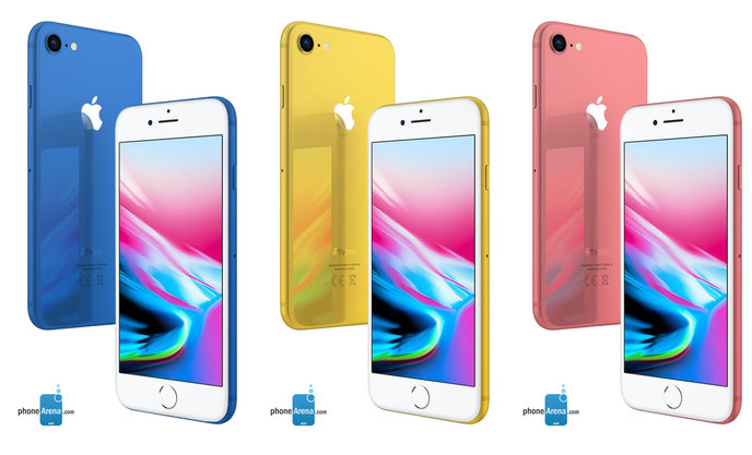 В новом поколении своих смартфонов компания Apple опробует непривычные для себя цветовые варианты