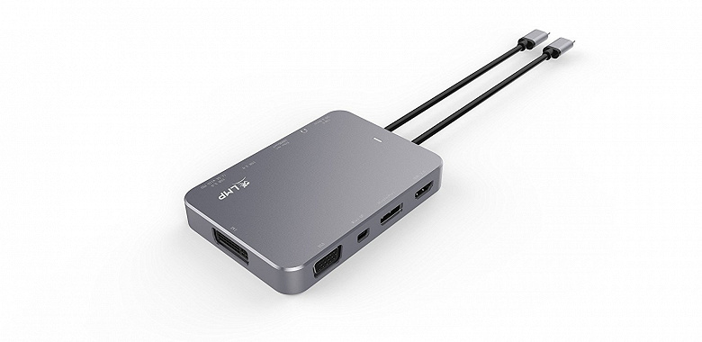 Док LMP USB-C Display Dock обеспечивает подключение монитора 4K с частотой обновления 60 Гц