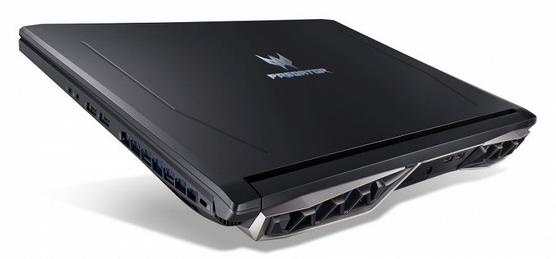 Основой игрового ноутбука Acer Predator Helios 500 служит процессор Intel Core i9 и 3D-карта Nvidia GeForce GTX 1070