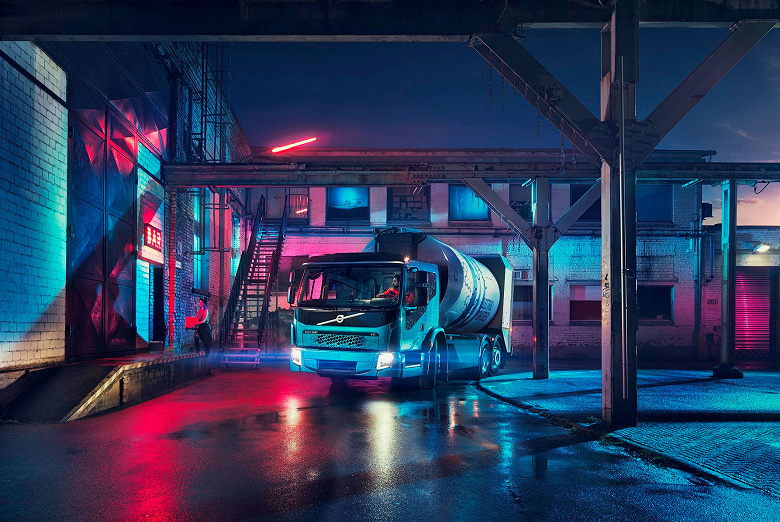 Volvo FE Electric — электрический мусоровоз с полной массой в 27 т