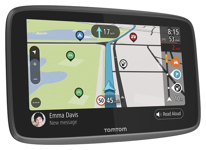 Навигатор TomTom Camper оснащен шестидюймовым дисплеемTomTom