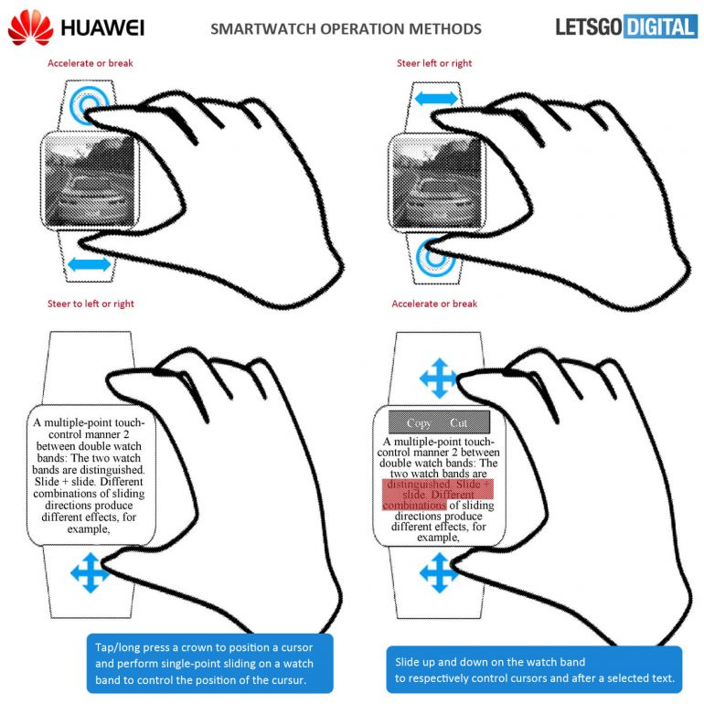 Huawei запатентовала игровые часы