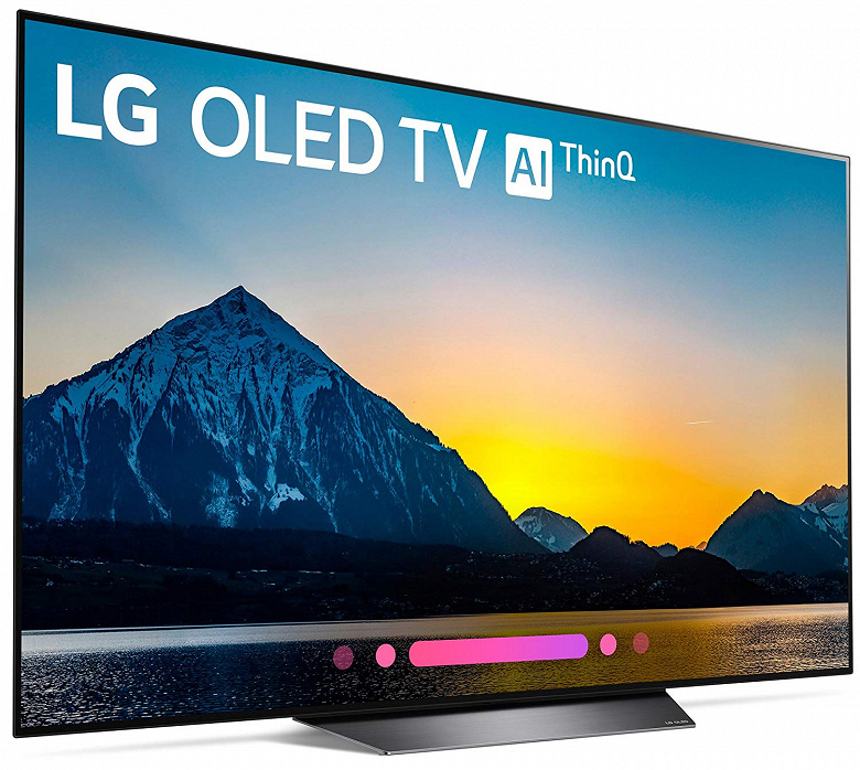 Начались продажи телевизоров LG OLEDB8 начального уровня
