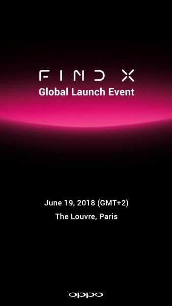 Флагманский смартфон Oppo Find X будет представлен в Лувре 19 июня