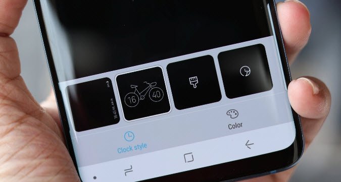 Samsung предложила три десятка новых видов оформления Always-On Display для своих смартфонов