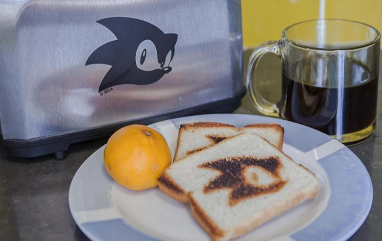 Sega выпустит тостер в честь легендарного персонажа Sonic the Hedgehog
