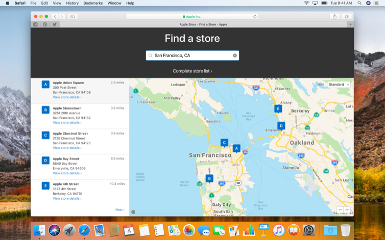Apple наконец-то дала разработчикам возможность встраивать в сайты карты Apple Maps 