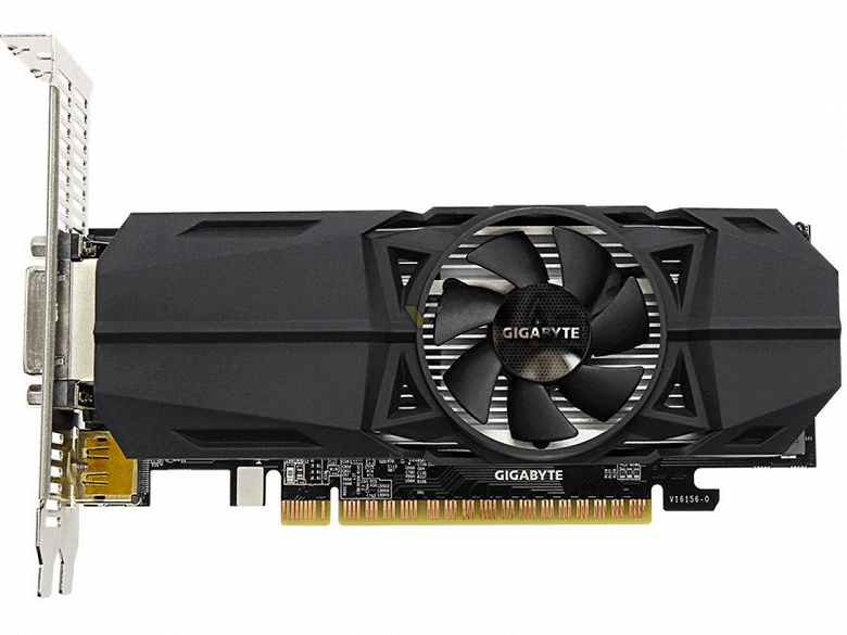 У Gigabyte готова низкопрофильная 3D-карта GeForce GTX 1050 с 3 ГБ памяти