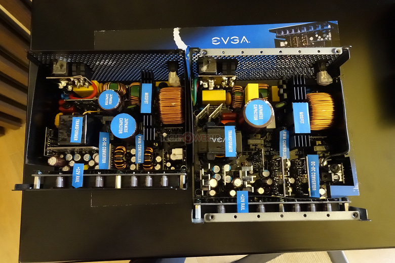 EVGA Super G7 1000 — самый компактный блок питания мощностью 1000 Вт
