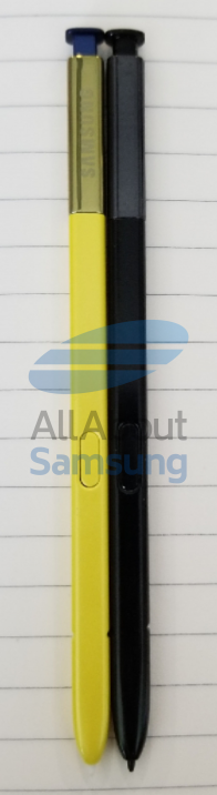 Фотогалерея дня: стилус Samsung Galaxy Note9 и сравнение со стилусом Samsung Galaxy Note8