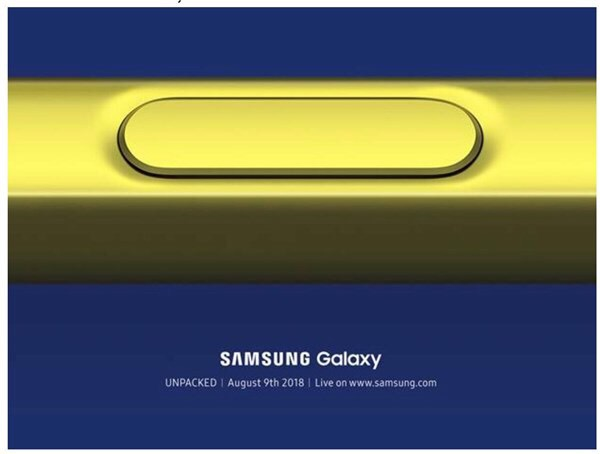Стилус Samsung Galaxy Note9 позволит управлять камерой и музыкой