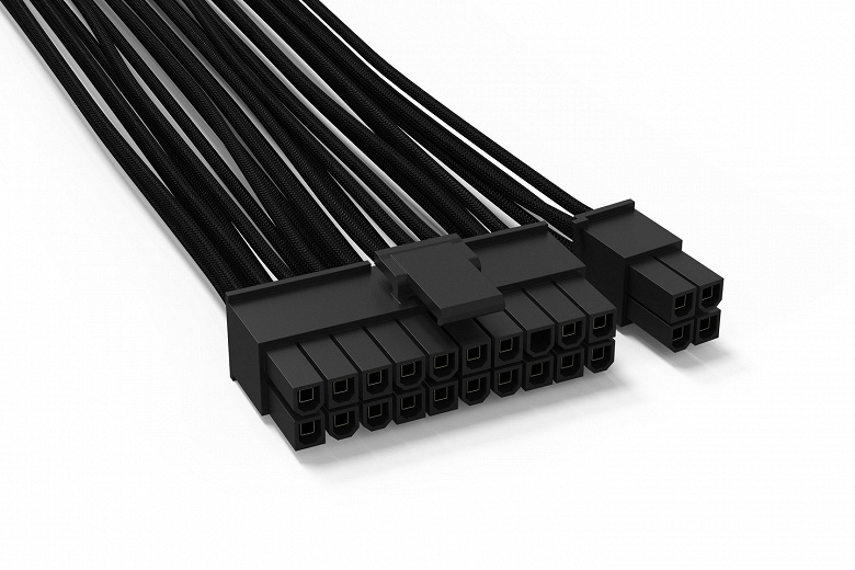 Представлены кабели be quiet! для блоков питания с модульными и комбинированными кабельными системами
