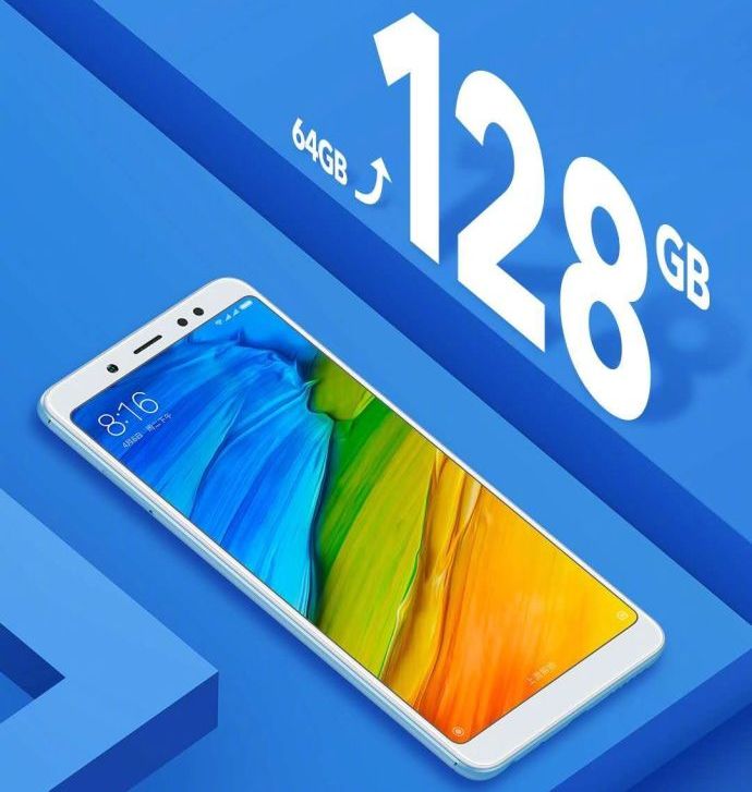Смартфон Xiaomi Redmi Note 5 получил вдвое больше памяти при той же цене