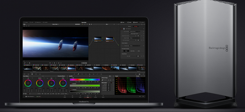Blackmagic eGPU — внешняя видеокарта для новеньких ноутбуков MacBook Pro, оснащённая адаптером Radeon RX 580