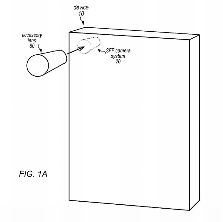 Apple патентует систему коррекции для съемки смартфоном с дополнительными насадками 