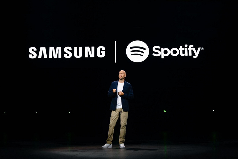 Практически все устройства Samsung получат предустановленную поддержку Spotify