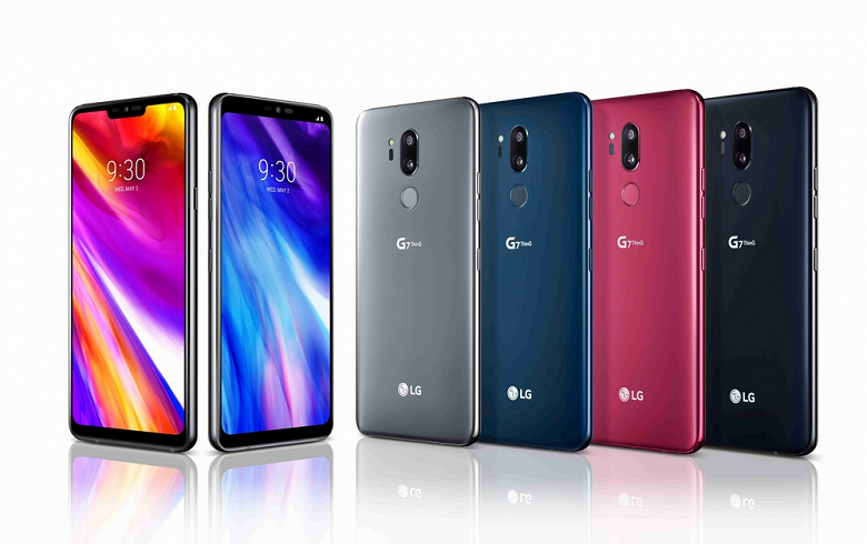 Смартфоны LG G7 One и LG G7 Fit представят на этой неделе