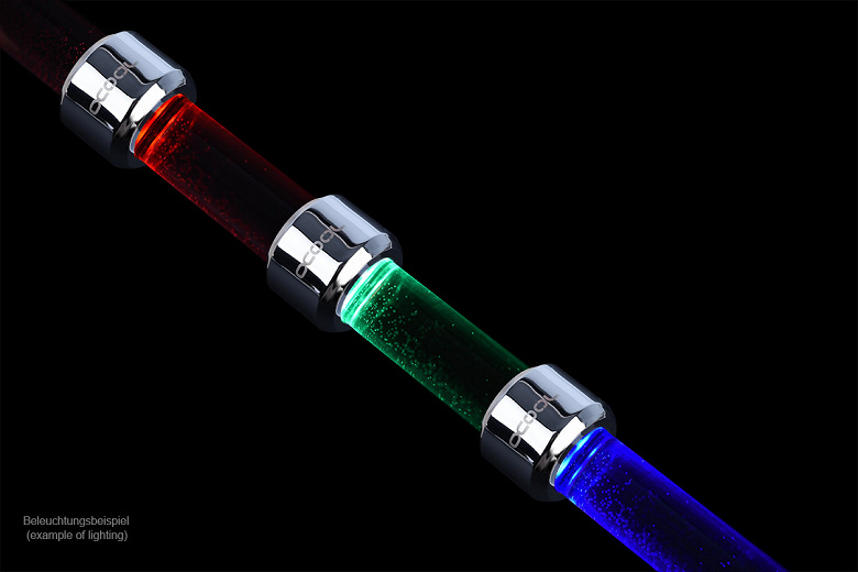 Alphacool Aurora XPX RGB-LED Frame и HardTube RGB-LED Ring позволяют украсить систему жидкостного охлаждения светодиодной подсветкой